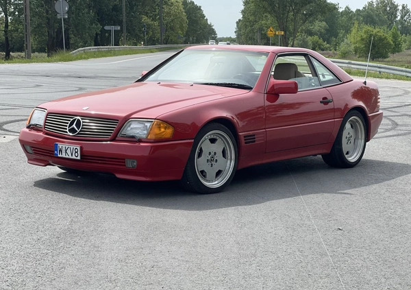 Mercedes-Benz SL cena 82900 przebieg: 182142, rok produkcji 1990 z Otwock małe 407